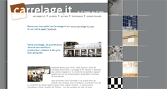 Desktop Screenshot of carrelage-it.fr